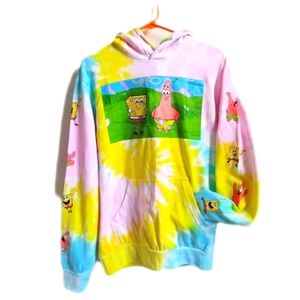 Spongebob Squarepants Tie-Dye Unisex Hoodie